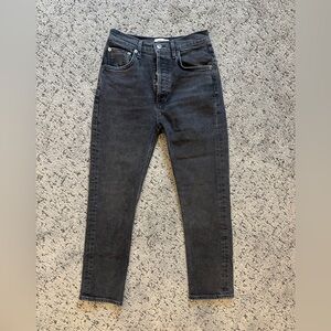 Agolde Riley crop Denim Jeans